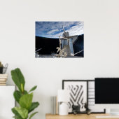 Space Shuttle Discovery & ISS Poster (Heimbüro)
