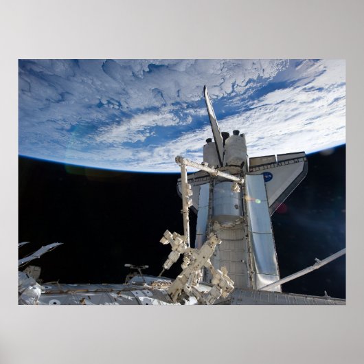 Space Shuttle Discovery & ISS Poster (Vorne)