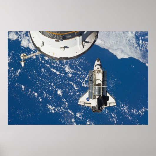 Space Shuttle Discovery & ISS Poster (Vorne)