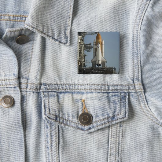 Space Shuttle Discovery ist bereit Button (Beispiel)