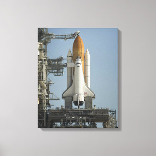 Space Shuttle Discovery ist bereit Leinwanddruck