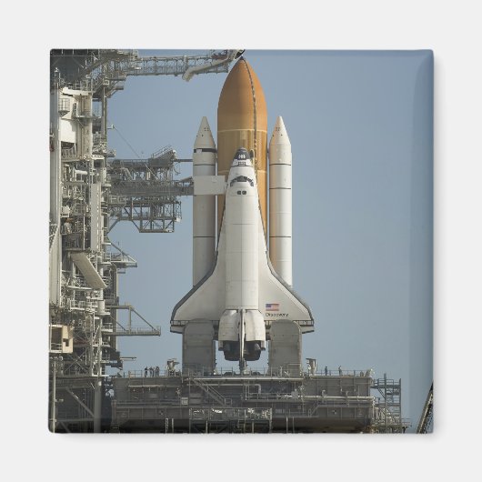 Space Shuttle Discovery ist bereit Magnet (Vorne)