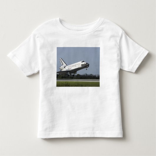 Space Shuttle Discovery landet auf der Piste 33 2 Kleinkind T-shirt (Vorderseite)