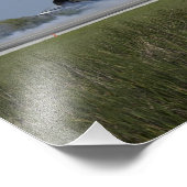 Space Shuttle Discovery landet auf der Piste 33 4 Fotodruck (Ecke)