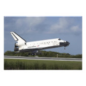 Space Shuttle Discovery landet auf der Runway 33 3 Fotodruck (Vorne)