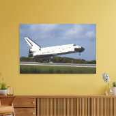 Space Shuttle Discovery landet auf der Runway 33 3 Leinwanddruck (Insitu (Wohnzimmer))