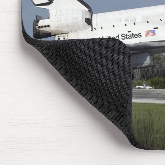Space Shuttle Discovery landet auf der Runway 33 3 Mousepad (Ecke)
