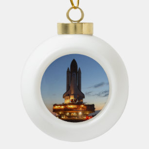 Space Shuttle Discovery Launch der NASA Keramik Kugel-Ornament