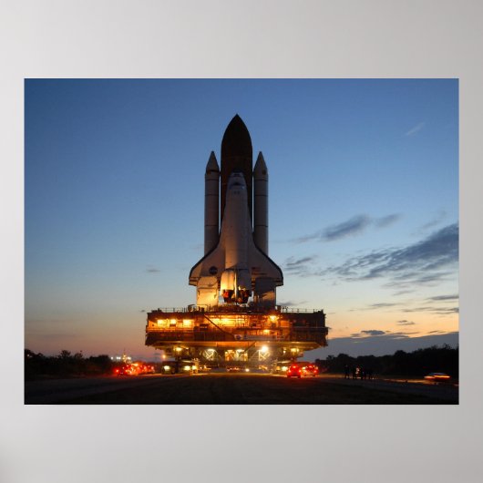 Space Shuttle Discovery Launch der NASA Poster (Vorne)