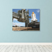 Space Shuttle Discovery Leinwanddruck (Insitu (Holzboden))