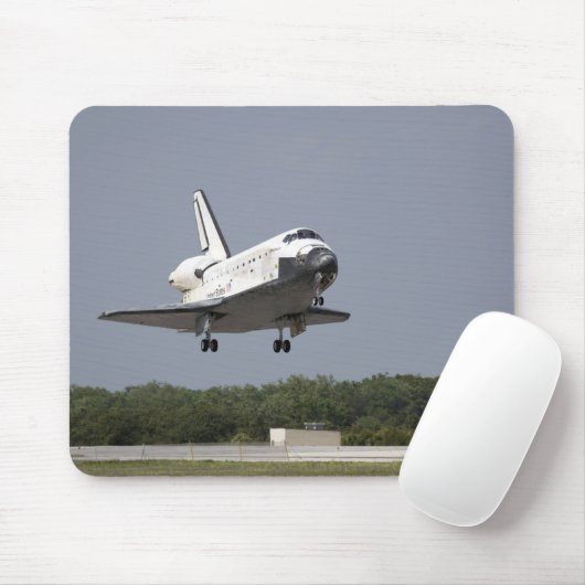Space Shuttle Discovery nähert sich Landung 2 Mousepad (Mit Mouse)