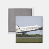 Space Shuttle Discovery nähert sich Landung 4 Magnet (Vorderseite/Rückseite)
