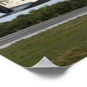 Space Shuttle Discovery nähert sich Landung 4 Poster (Ecke)