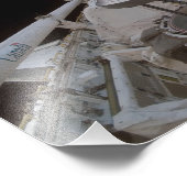 Space Shuttle Discovery: Nutzlastschacht 2 Fotodruck (Ecke)