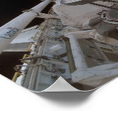 Space Shuttle Discovery: Nutzlastschacht 2 Poster (Ecke)