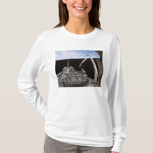 Space Shuttle Discovery: Nutzlastschacht 2 T-Shirt (Vorderseite)