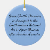 Space Shuttle Discovery Ornament (Hinten)