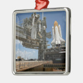 Space Shuttle Discovery Ornament Aus Metall (Links)