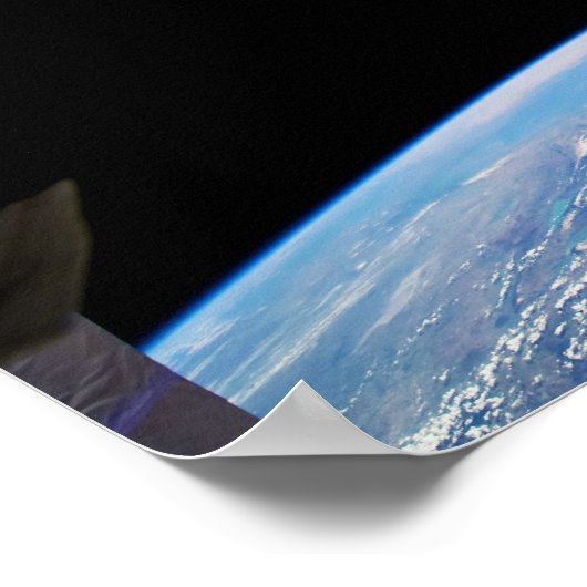 Space Shuttle Discovery Payload Bay Poster (Ecke)