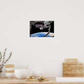 Space Shuttle Discovery Payload Bay Poster (Küche)