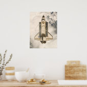 Space Shuttle Discovery Poster (Küche)