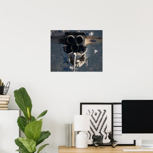 Space Shuttle Discovery Poster (Heimbüro)