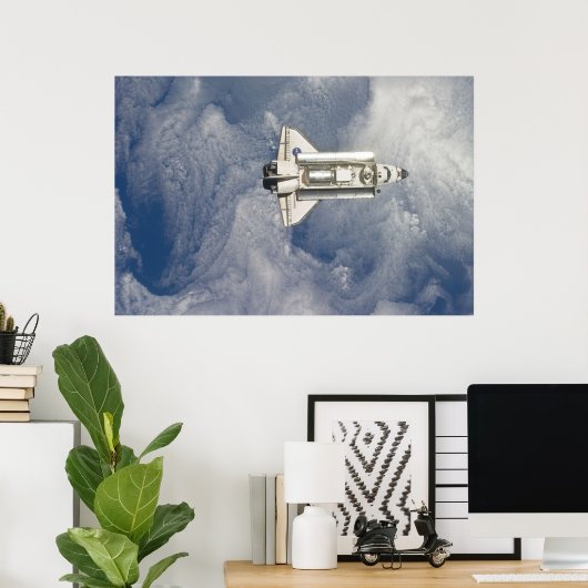 Space Shuttle Discovery Poster (Heimbüro)