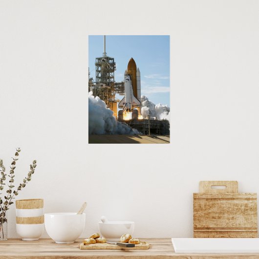 Space Shuttle Discovery Poster (Küche)