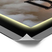 Space Shuttle Discovery Poster (Ecke)