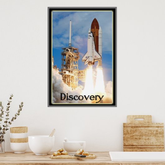 Space Shuttle Discovery Poster (Küche)