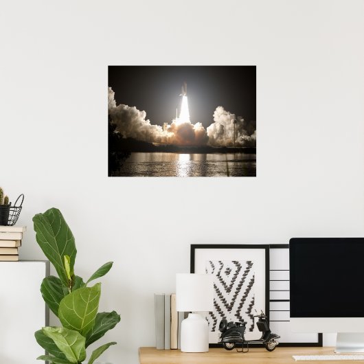 Space Shuttle Discovery Poster (Heimbüro)