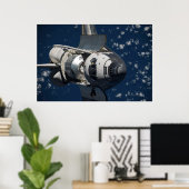 Space Shuttle Discovery Poster (Heimbüro)