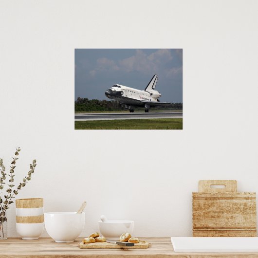 Space Shuttle Discovery Poster (Küche)