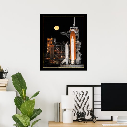 Space Shuttle Discovery Poster (Heimbüro)