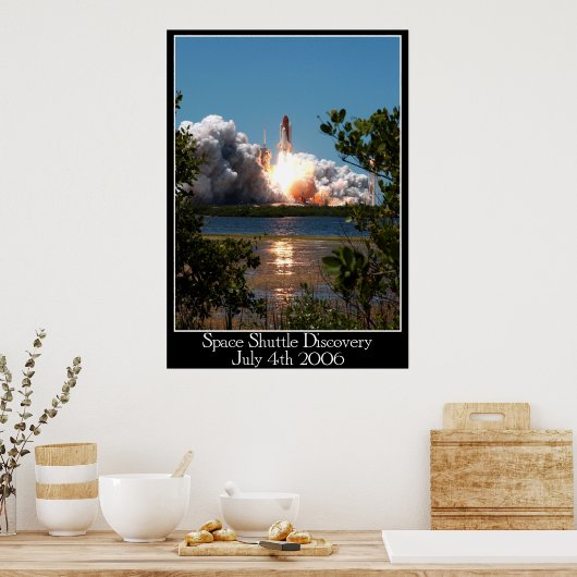 Space Shuttle Discovery Poster (Küche)