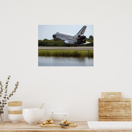 Space Shuttle Discovery Poster (Küche)