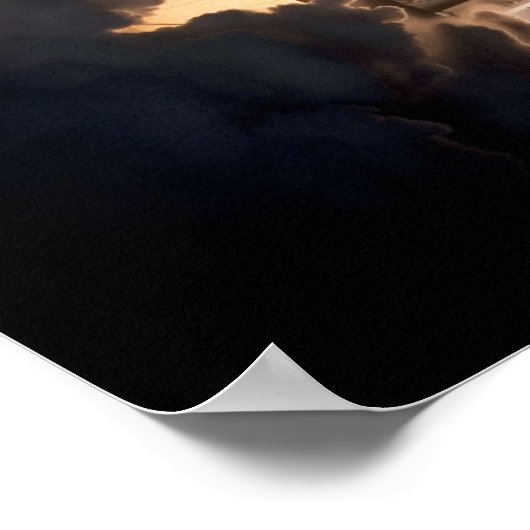 Space Shuttle Discovery Poster (Ecke)