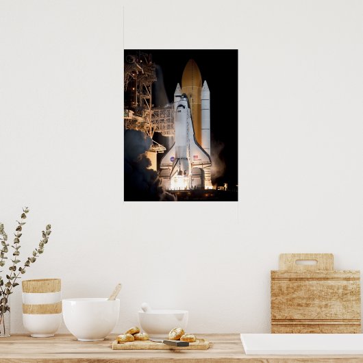 Space Shuttle Discovery Poster (Küche)