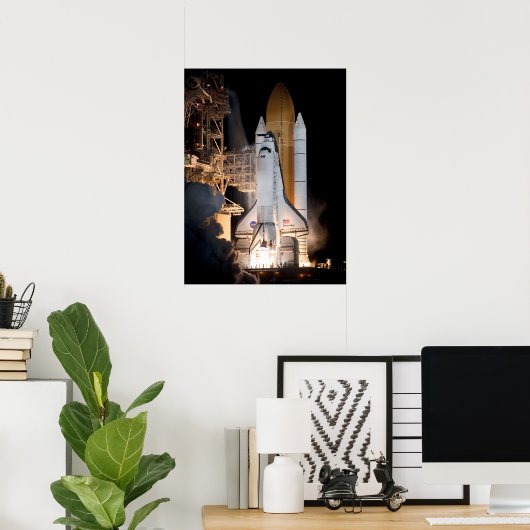 Space Shuttle Discovery Poster (Heimbüro)