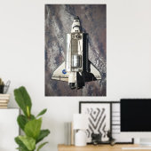 Space Shuttle Discovery Poster (Heimbüro)