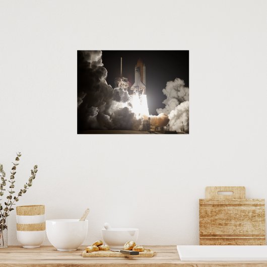 Space Shuttle Discovery Poster (Küche)