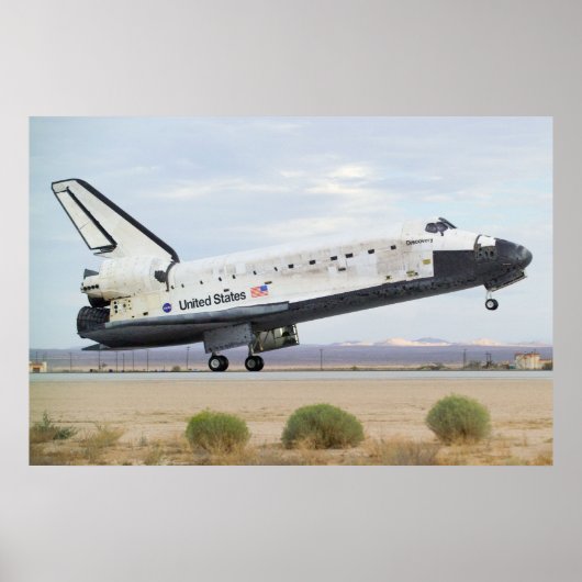 Space Shuttle Discovery Poster (Vorne)