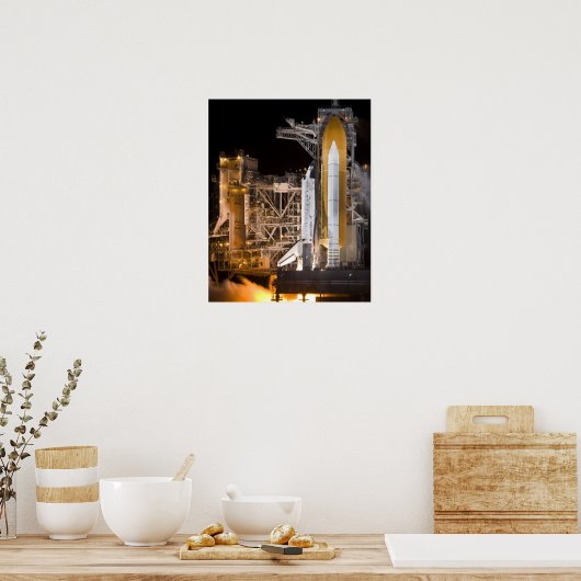 Space Shuttle Discovery Poster (Küche)