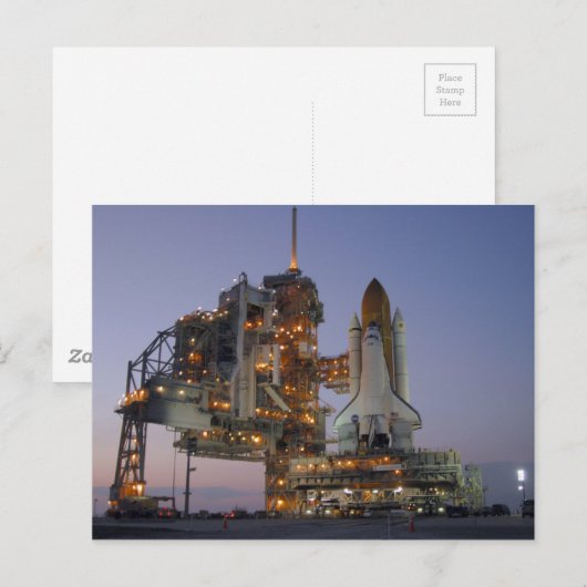 Space Shuttle Discovery Postkarte (Vorne/Hinten)