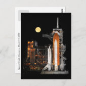 Space Shuttle Discovery Postkarte (Vorne/Hinten)