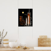 Space Shuttle Discovery (STS-119) Poster (Küche)