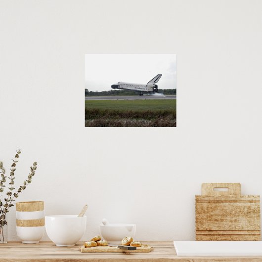 Space Shuttle Discovery (STS-119) Poster (Küche)
