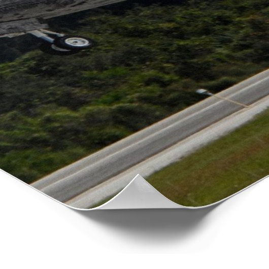 Space Shuttle Discovery (STS-120) Poster (Ecke)