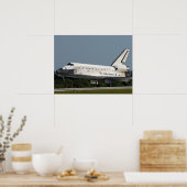 Space Shuttle Discovery (STS-120) Poster (Küche)