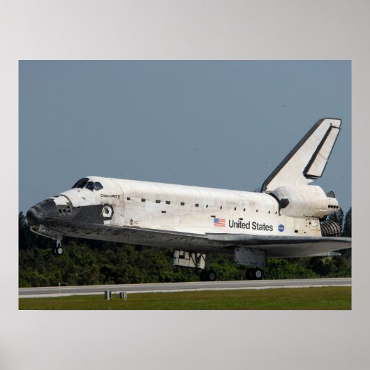 Space Shuttle Discovery (STS-120) Poster (Vorne)